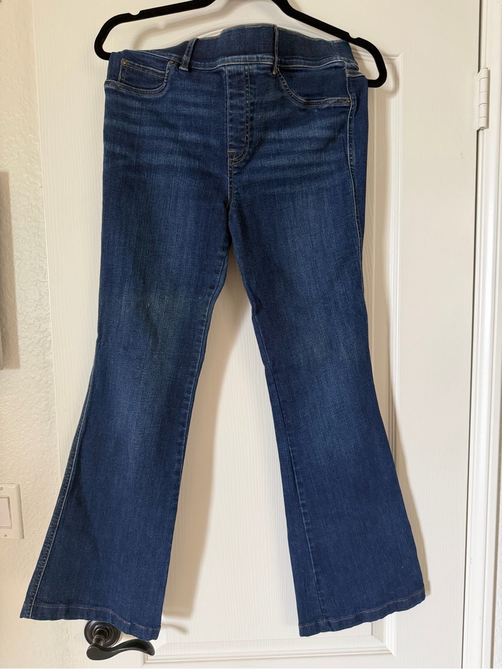 Spanx Women’s Dark Blue Bootcut Jeans